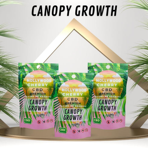 3 Doypacks Hollywood cherry CBD 9g